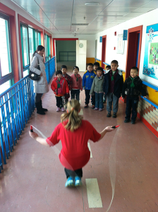 At the Shanghai Orphanage